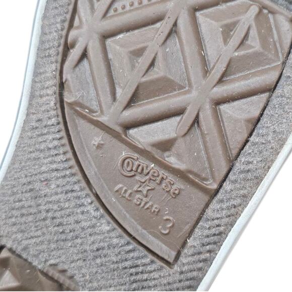 Converse Low Tops Toddler Sparkle Kids Chuck Taylor All Star Girls Sz 3 - Picture 6 of 6